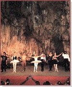 Dance festival at Nerja Caves