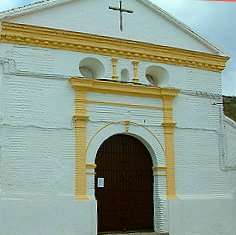 Church front door in Polopos