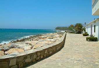 The Beach at Castillo de Baños on the Costa Tropical 