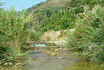 Fast running part of the rio verde