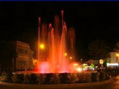 Plaza Goya by the Bodega Restaurant in Salobreña